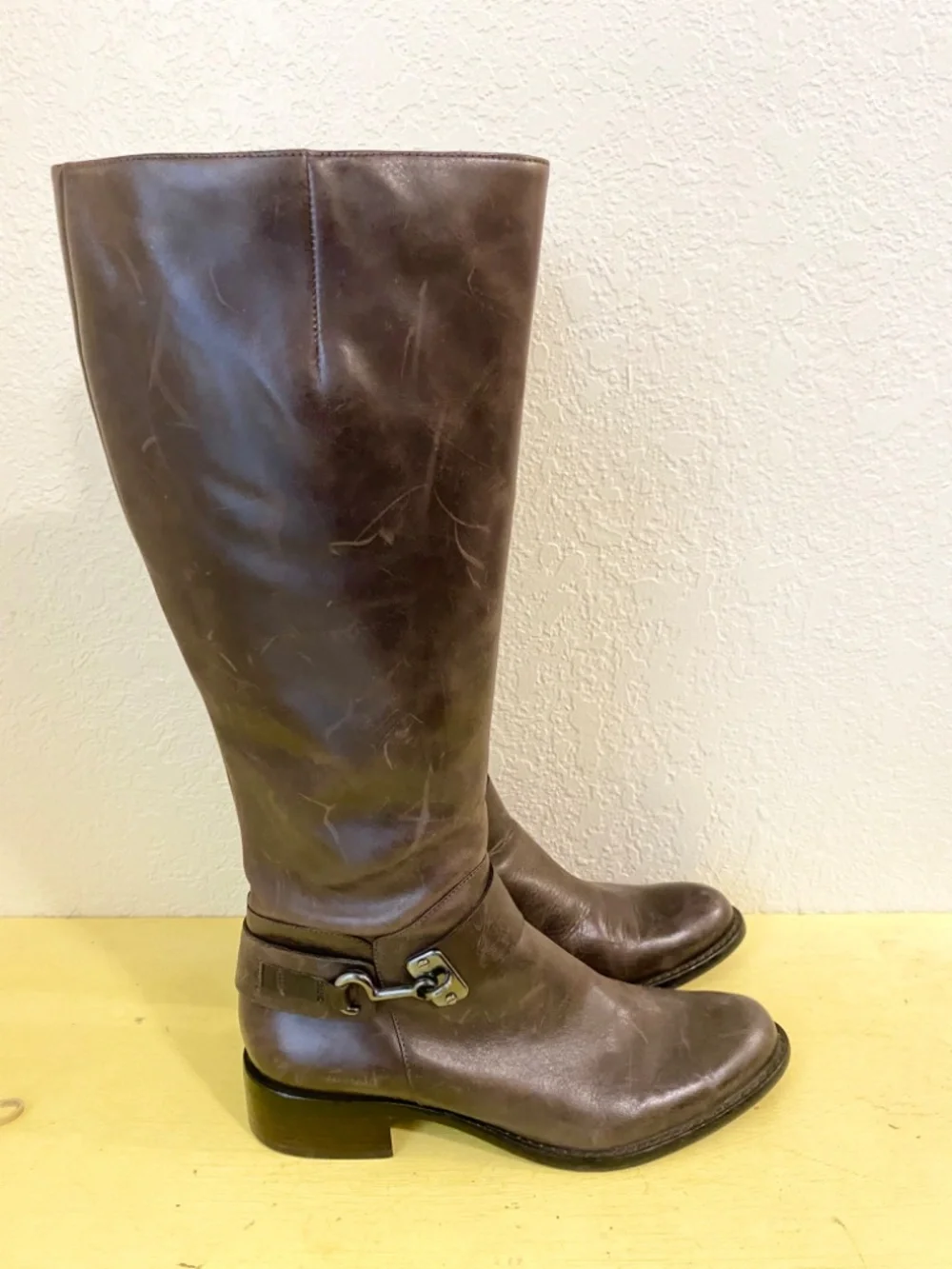 Via Spiga Brown Women’s Size 7 1/2 Knee High Boots